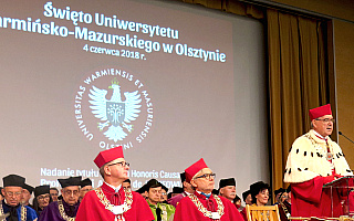 Uniwersytet Warmińsko-Mazurski ma nowego doktora honoris causa. Uczelnia obchodzi dziś swoje święto
